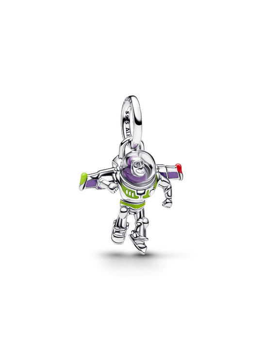 Disney Toy Story Buzz Lightyear Charm - Sterling Silver