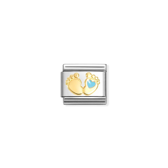Composable Classic Baby Feet - Gold/Blue - 030272/86