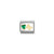 Composable Classic Green CZ Heart & Butterfly Link - Gold - 030613/15