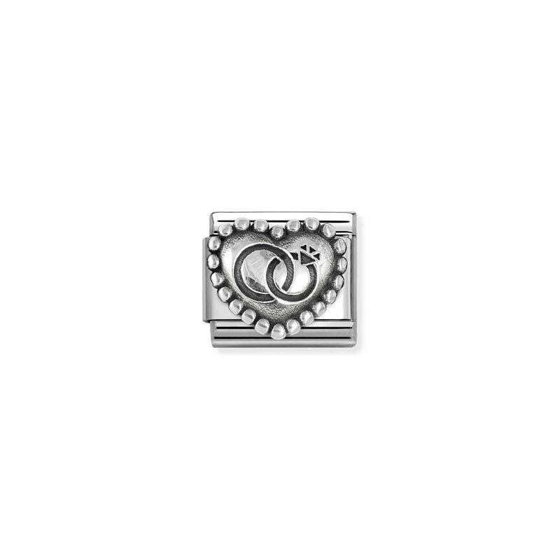 Composable Classic Silver Infinity Heart Link - 330101/90