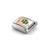 Composable Classic Glitter Green Turtle Link - Rose Gold - 430205/35