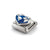 Composable Classic Heart Globe Link - Silver - 330204/45