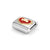 Composable Classic Red heart with bow - Gold - 030283/33