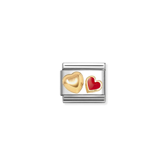 Composable Classic Red Heart - Gold - 030283/32