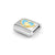 Composable Classic Blue Heart/Gold Heart Link - Gold - 030283/31