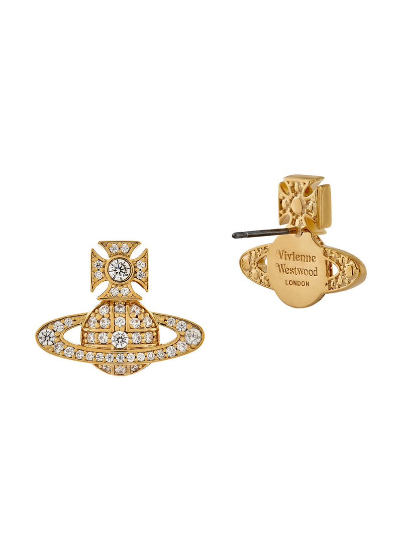 Carmela Bas Relief Earrings - Gold - 6201033A-02R102-SM