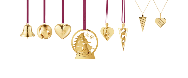 Christmas Collectable Complete Ornament Set, 2025 - Gold - 10020827