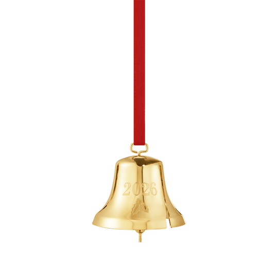 Christmas Collectable 2026 Bell Ornament - Gold - 10021066