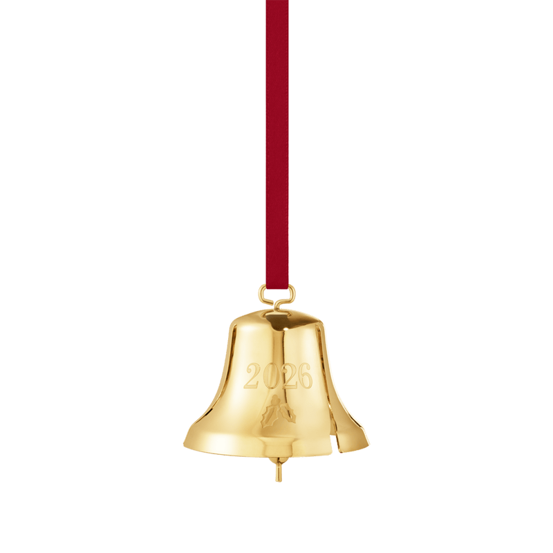 Christmas Collectable 2026 Bell Ornament - Gold - 10021066