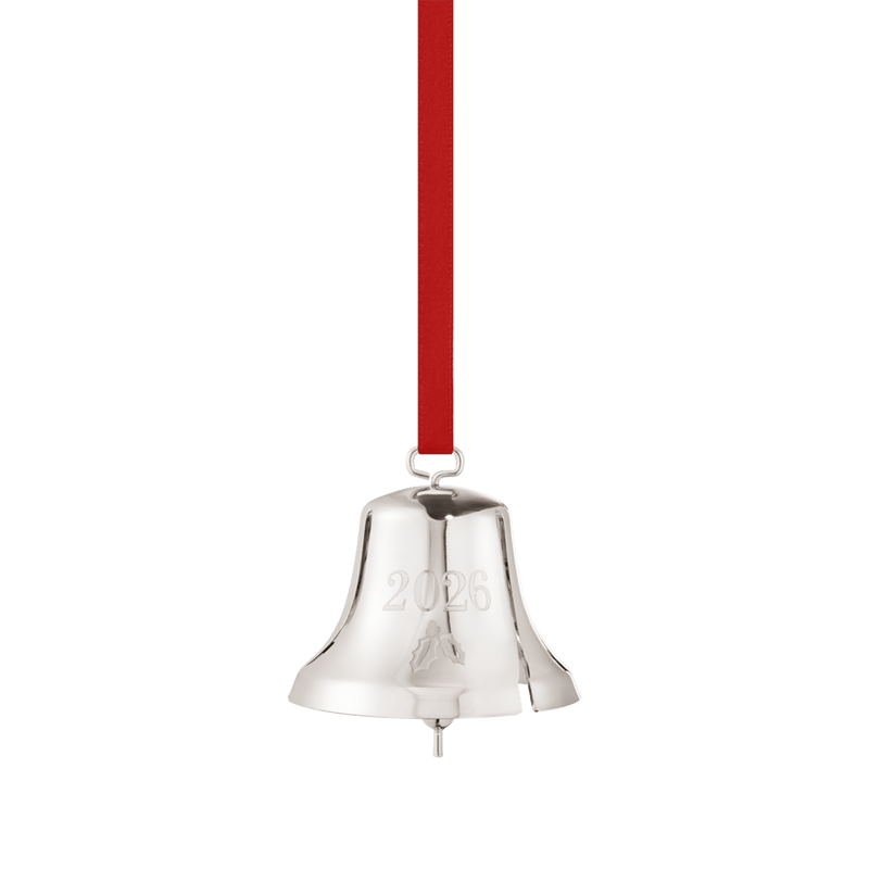 Christmas Collectable 2026 Bell Ornament - Silver - 10021067