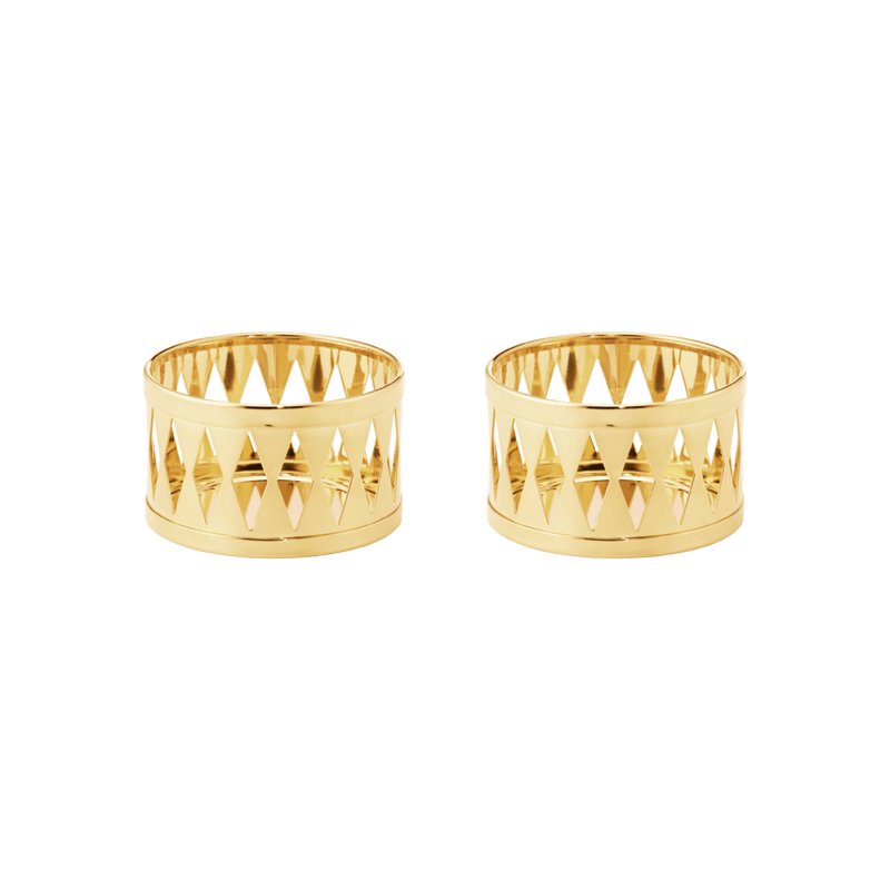 2026 Tealight Candleholders, 2pcs - Gold - 10021074