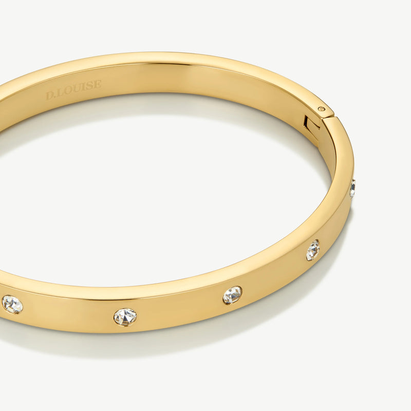Eternity Bangle Classic - Gold - YBB-016