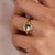 Zirconia Cushion Ring - Rose Gold - 12415GR