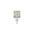 Open Sparkle Statement Ring - Silver/Gold
