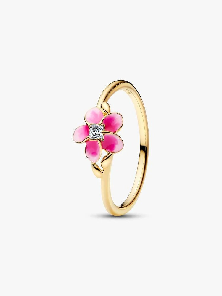 Disney Moana Flower Ring - 14ct Gold Plating