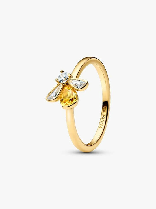 Honey Bee Ring - 14ct Gold Plated - 164562C01
