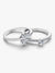 Sparkling Lucky Clover Splittable Ring - Sterling Silver - 194507C01