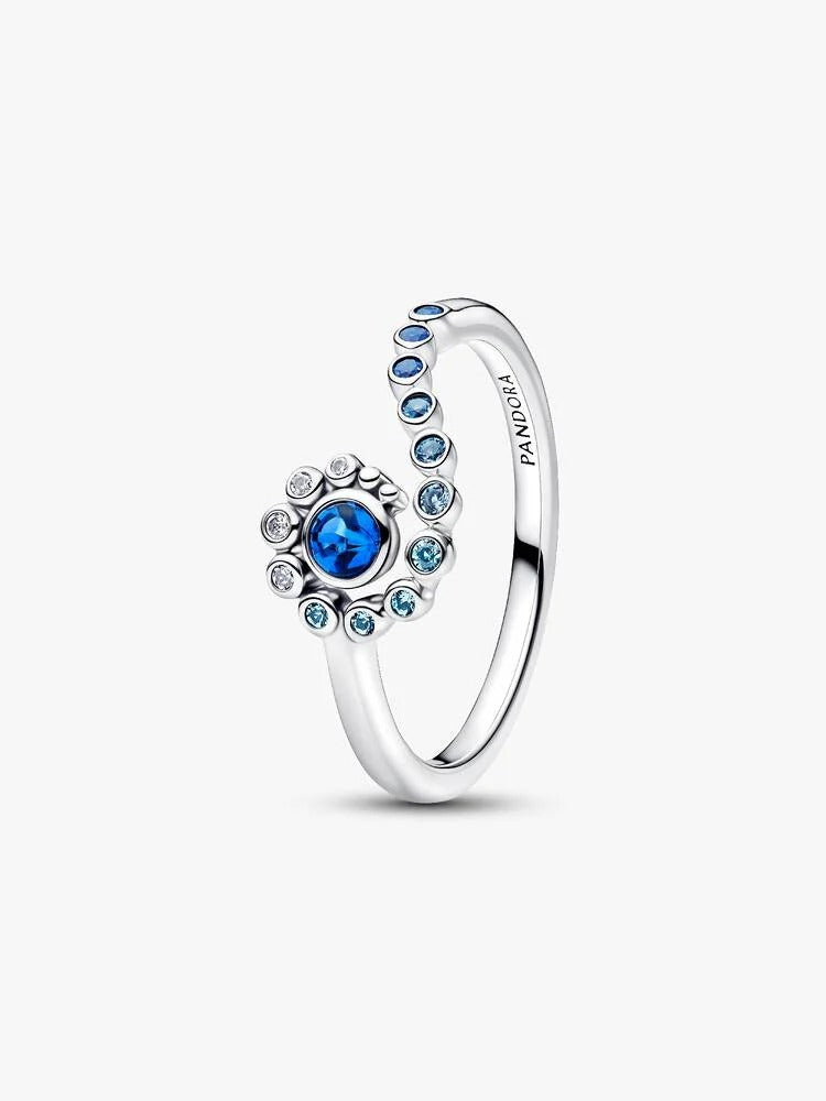 Disney Moana Ocean Wave Ring - Sterling Silver