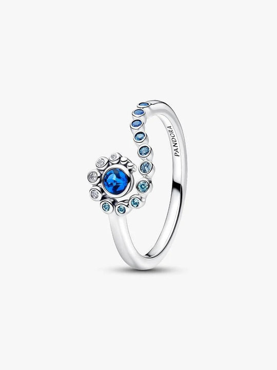 Disney Moana Ocean Wave Ring - Sterling Silver