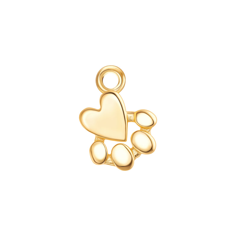 Friend For Life Charm - Gold