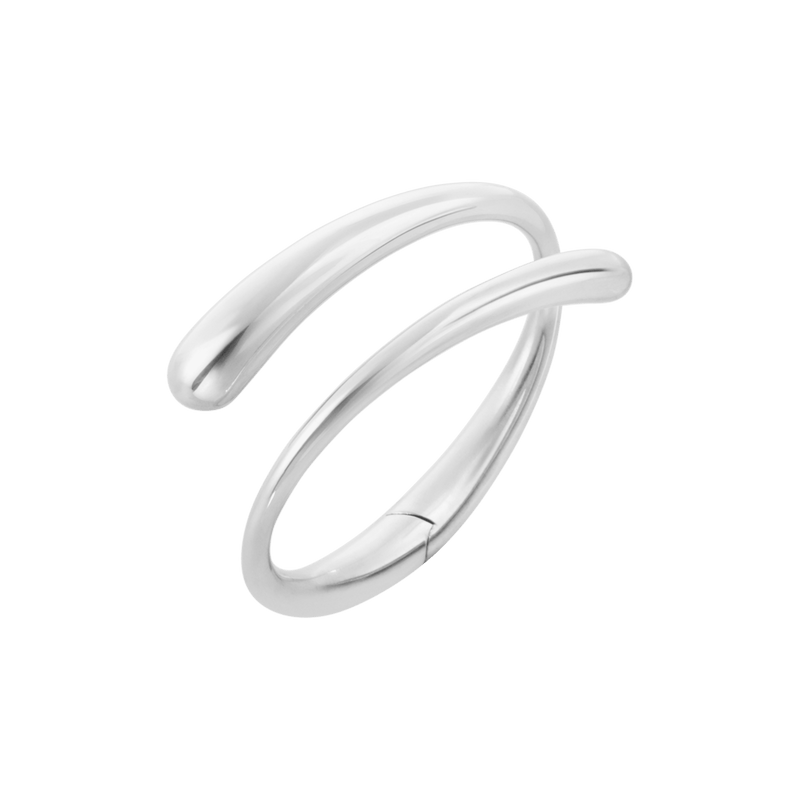 Mercy Twist Bangle - Silver - 20001934