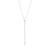 Reflect Lariat Necklace - Silver - 20001947