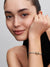 Heart Clasp Snake Chain Bracelet - Sterling Silver, 14ct Gold Plating