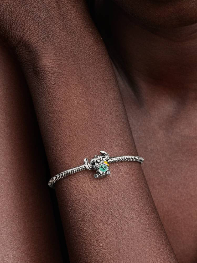 Disney Stitch & Scrump Charm - Sterling Silver - 794554C01