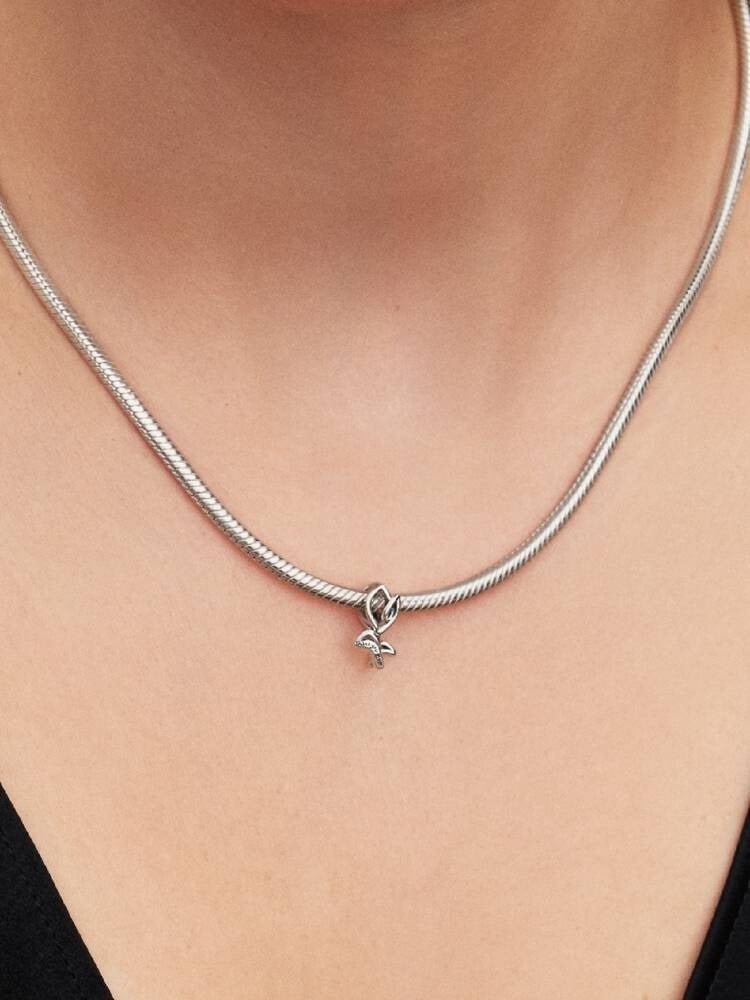 Tulip Openwork Charm - Sterling Silver - 794488C00