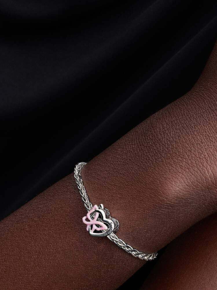 Entwined Heart & Butterfly Charm - Sterling Silver - 794475C01