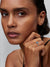 Elevated Heart Ring, Light Blue CZ - Sterling Silver - 198421C10