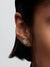 Sparkling Lucky Clover Stud Earrings - Sterling Silver - 294500C01