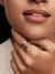 Two-Tone Entwined Band Ring - Sterling Silver/14ct Gold Plating