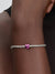 Pink Heart Mini Charm - Sterling Silver