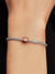 Orange Sun Mini Charm - Sterling Silver