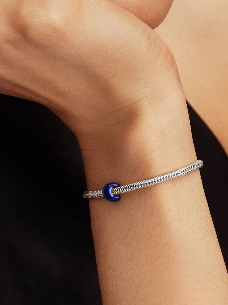 Blue Moon Mini Charm - Sterling Silver