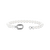 Pearl Bracelet with Chain - Silver