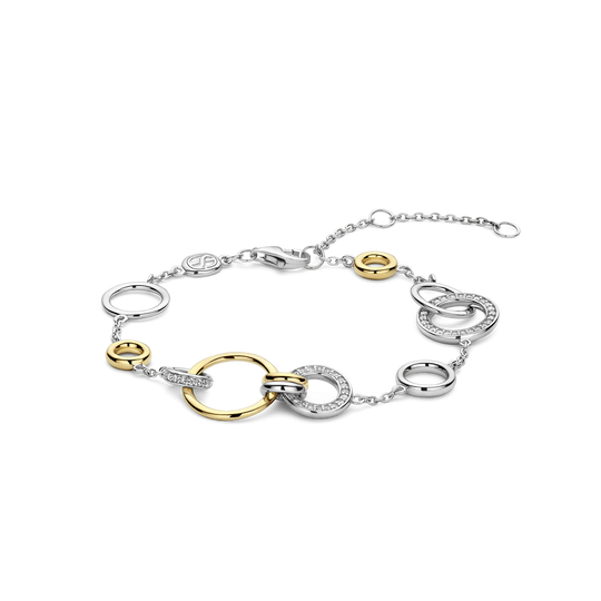 Milano Infinity Bracelet - Silver/Gold - 23047ZY