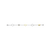 Bracelet with stones and zirconia - Silver/Gold