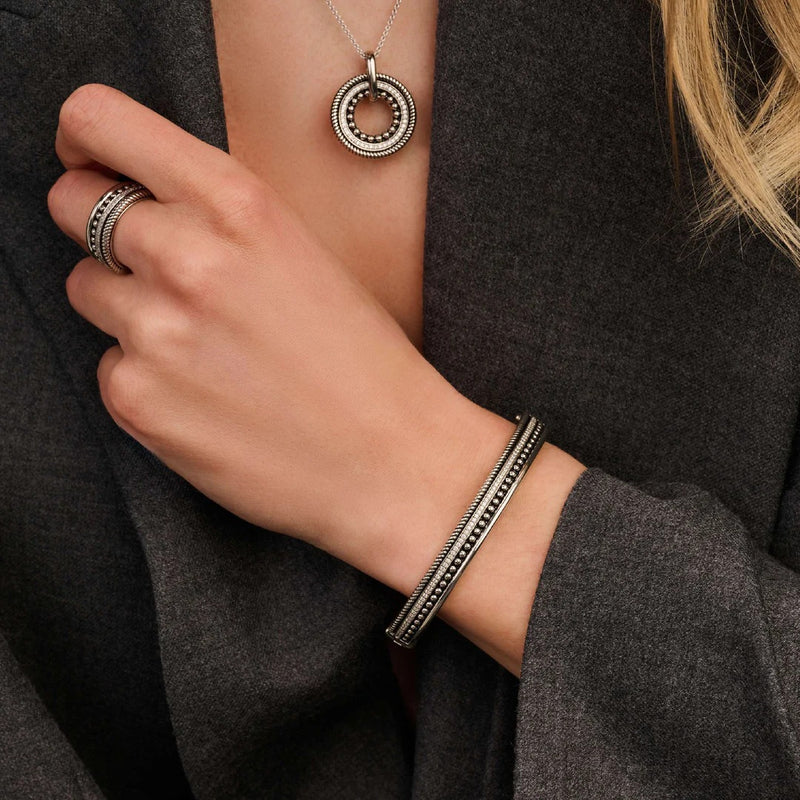 Structure Bangle - Silver - 23093ZI