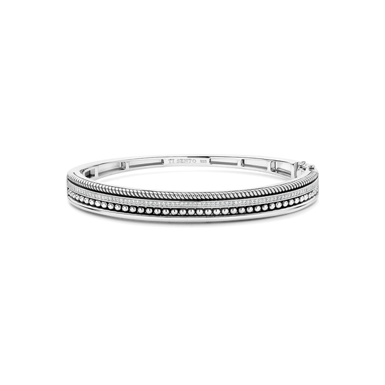 Structure Bangle - Silver - 23093ZI
