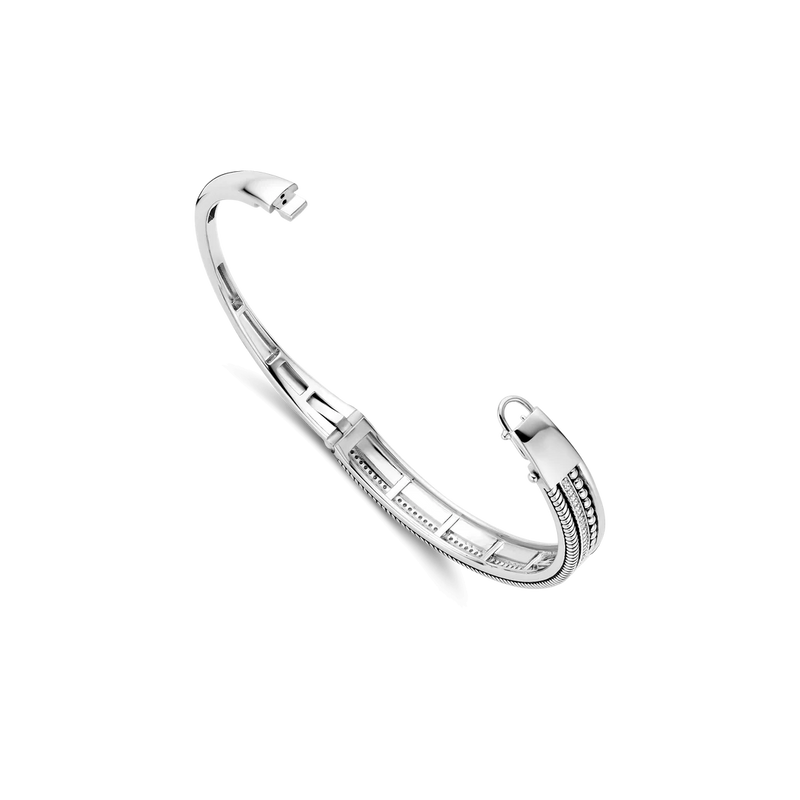 Structure Bangle - Silver - 23093ZI