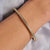 Classic Zirconia Bangle - Gold - 2889ZY