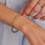 Classic Zirconia Bangle - Gold - 2889ZY