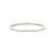 Classic Zirconia Bangle - Gold - 2889ZY