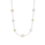 Milano Charm Necklace - Silver/Gold - 34080MW/42