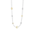 Milano Charm Necklace - Silver/Gold - 34080MW/42