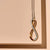 Organic Open Zirconia Necklace - Silver/Gold