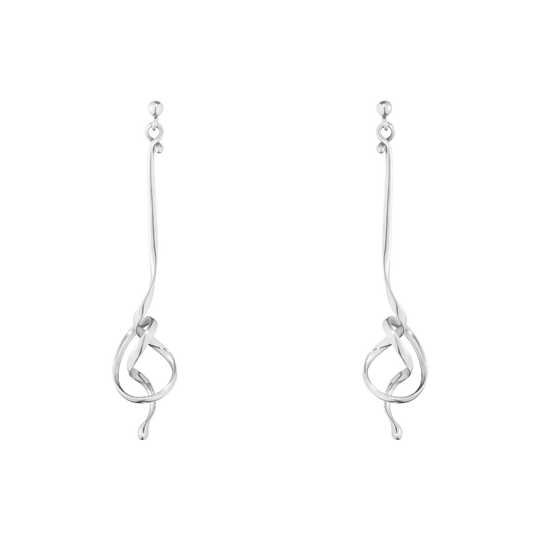 Torun Drop Earrings - Silver - 3539089
