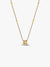 Honey Bee Pendant Necklace - 14ct Gold Plated - 364560C01-45
